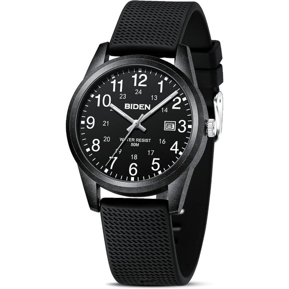 LN LENQIN Men's Analog Quartz  Waterproof  Time Glowing Easy to Read Dial watch - Picture 1 of 12